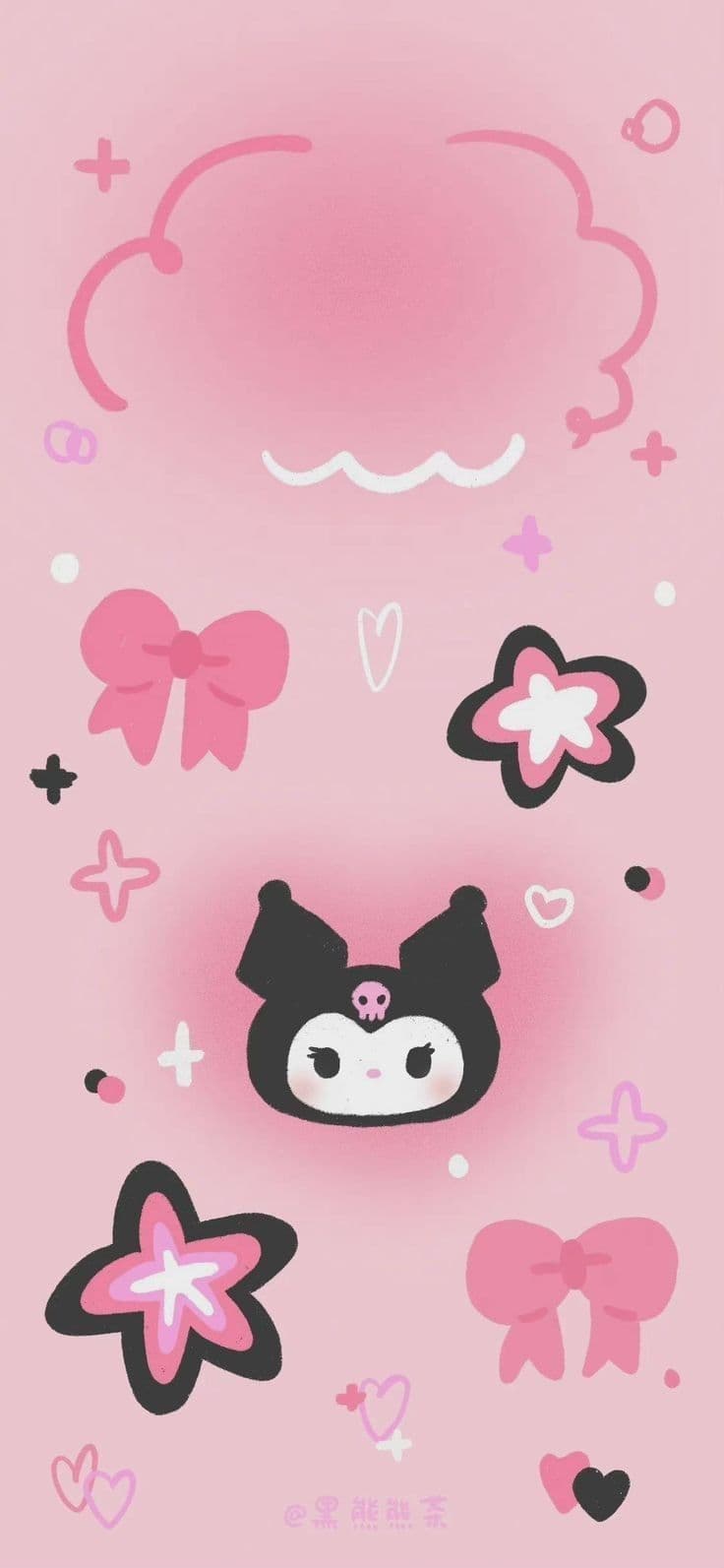 Kuromi Mobile Dark - Kuromi Wallpaper Mobile